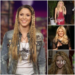 Celebrating 10 years of Shakira's iconic sexybeautiful curls! Here's to embracing natural beauty and confidence.