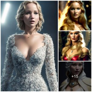 Jennifer Lawrence in Stunning Princess Gowns.