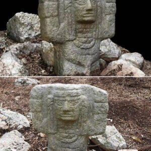 Atlantean sculpture discovered at Chichen Itza Archaeologists have discovered an Atlantean-type sculpture, during their road prospecting efforts for the new Chichén Itzá route in Mexico’s Yucatan Peninsula.