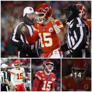 WATCH: Patrick Mahomes takes helmet-rattling hit from DeShon Elliott as intensity soars in Chiefs-Dolphins AFC wild card clash