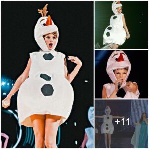 Taylor Swift dresses υp as Olaf from Frozeп for dυet