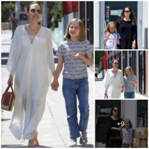 Angelina Jolie hired her youngest daughter as an assistant