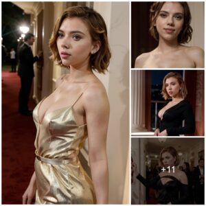 "A Majestic Presence: Scarlett Johansson Steals the Spotlight at the White House Gala"