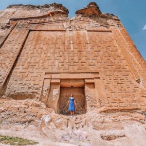 Best capture I’ve seen of this incredible ancient wall near Yazılıkaya, also known as Midas Kenti, a Turkish province famous for its legends regarding the “King of Midas.”