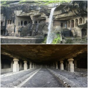 Ellora cave temple complex in Aurangabad, Maharashtra state, India