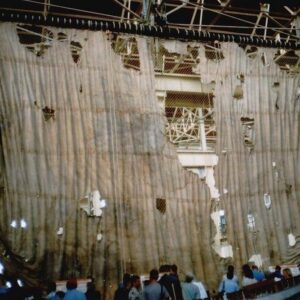 Topsail of HMS Victory from the Battle of Trafalgar, 1805