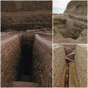 Ascending History: Exploring the Ancient Stairs of the 4,700-Year-Old Stepped Pyramid of Djoser