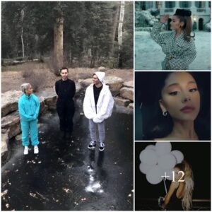 Revealing Rare Images Of Ariana Grande As She Captivates Fans’ Hearts In A Magical Moment While Standing On The Ice With A Sweet Smile