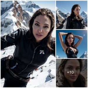 Angelina Jolie's Everest Adventure: Conquering Challenges, Reaching Heights.