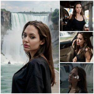 An Enchanting Getaway: Angelina Jolie Explores the Natural Splendor of Niagara Falls with Her Beloved Children