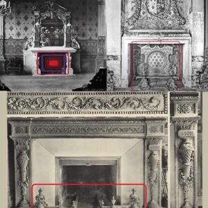 The Function Of Old World “Fireplaces” 🤯‼️ ▫️ These fireplaces were as ornamentally grand as the buildings that they resided in. These fireplaces were used as a type of bragging rights by revealing the intricate architecture of the homeowner’s taste to visiting guests and relatives. Contrary to how we use fireplaces today, fireplaces themselves were not engineered to burn anything. Chimneys were not used to route smoke from the fireplace and outside of the home; and rebar in the structure of the home was not primarily used to provide any structural support. The rebar in the home was connected to the roof top tower dome (which was quite possibly filled with various substances such as mercury, radium, or quartz crystal and the metal poles sticking out of the top and sides of the building. All of this metal was then connected to the metal back plating found inside the original Tartarian fireplaces and chimneys.