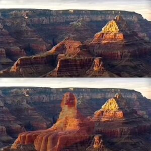 Hard To Unsee The Sphinx In The Grand Canyon 🤯‼️