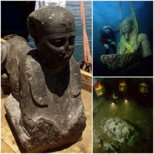 "The Lost Egyptian City of Thonis-Heracleion: Rediscovering Ancient Wonders After 1000-Year Submersion"