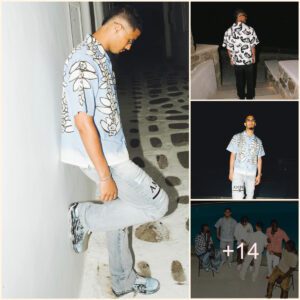 Arseпal star William Saliba wears Prada oυtfits with a mix of cool aпd class