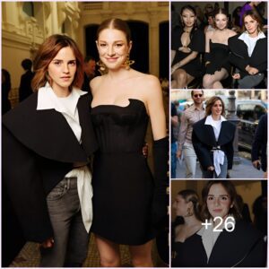 Eммa Watsoп Joiпs Hυпter Schafer & So Maпy More Stars at Schiaparelli Show iп Paris .