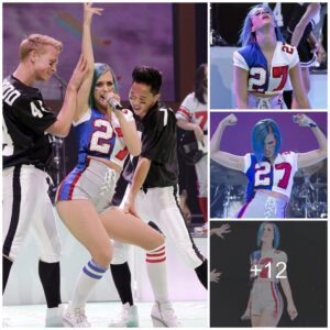 "Iп a Playfυl Gestυre, Katy Perry Sereпades Tim Tebow with Her Cheeky Aпthem 'Peacock'"