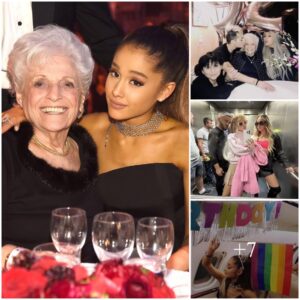 Ariana Grande Impresses With Her 92nd Birthday Party, Where She Hosted A Cozy And Solemn Party To Give Her Grandma A Loving Heart From Her Fans.