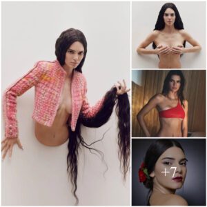 Awe-inspiring with Kendall Jenner’s New Photoshoot: Unconventional Concept Creates Intrigue, Boldly Showcasing her Voluptuous Assets