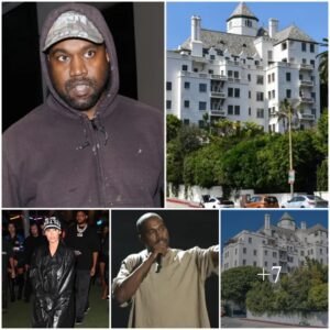 Kanye West has been spending time alone at hotel despite having a home mins away