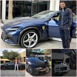 Cristiano Ronaldo bought Ferrari Purosangue, admitting he didn't know how many cars he had