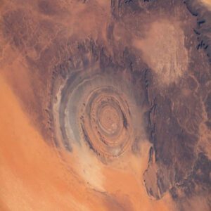 The 'Eye of the Sahara' Phenomenon: Unveiling an Otherworldly Creation in the Southern Sahara Desert