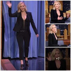 Jennifer Lawrence is embarrassed because she once... exposed her butt in front of her idol