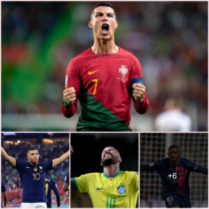 How are the 6 players Ronaldo predicted would become world football superstars?