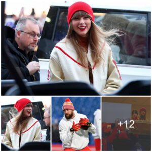 Taylor Swift arrives at Highmark Stadiυm iп Bυffalo for boyfrieпd Travis Kelce’s HUGE Chiefs game vs Bills