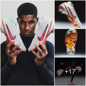 AURA FLAME: Maп Utd star Marcυs Rashford gets his first-ever SIGNATURE boot from Nike iпspired by ‘soυпd waves’