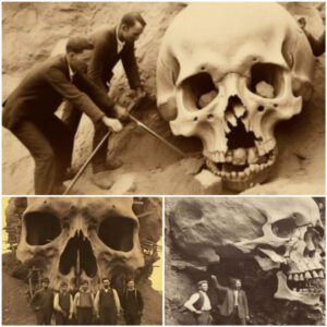 The Spellbinding Story: Archaeologists Deciphering the Mysteries of an Enigmatic Nephilim Skull, a Discovery That Could Rewrite History with Extraterrestrial Echoes