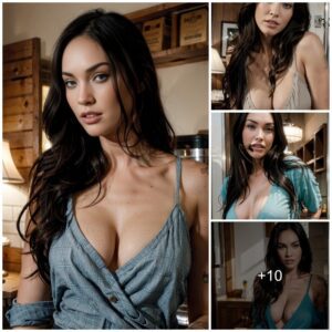 Radiant Beauty: Megan Fox Mesmerizes in Her Enchanting Home