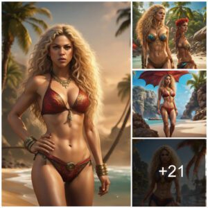 Sizzling Sensation: Shakira Turns Up the Heat in a Jaw-Dropping Hot Bikini Ensemble!