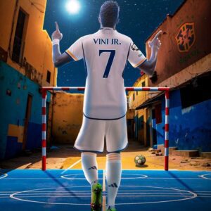 "Vinicius' Remarkable Record in 9 Finals with Real Madrid: ✅ 8 Wins ⚽️ 6 Goals 🅰️ 4 Assists 🤟 1 Hat-trick Perhaps many have forgotten that Vinicius is only 23 years old, given his resilience and composure in significant matches! 👏"