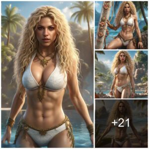 Shakira's Beach Bliss: A Scorching Display of Confidence in a White Bikini!