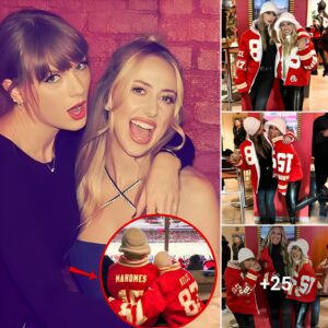 Brittany Mahomes Posts Adorable New 'Twinning' Pics With Taylor Swift After Chiefs Big Win