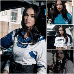 "Stellar Transformation: Megan Fox Embarks on a Celestial Odyssey as an Astronaut"