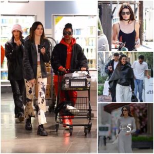 Cameras Accidentally Captured The Shopping Spree Moments Of Kendall Jenner And Her BFF Bella Hadid At A NYC Shopping Center, Preparing For An Upcoming Fashion Show.