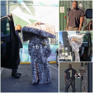 Paparazzi Accidentally Captured The Image Of Bianca Censori Covering Her Face And Body In A ‘crazy’ Fur Outfit In La With Kanye West When Fans Made A Desperate Request