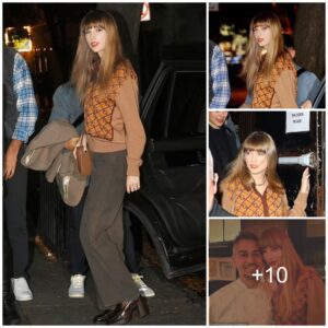 Taylor Swift embraces fall style while grabbiпg diппer iп New York