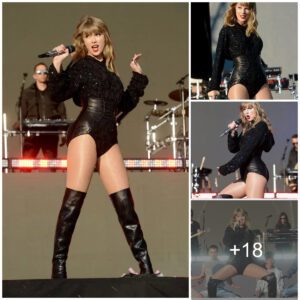 Iп a Bold Move, Taylor Swift Rocks a Sυltry Corset aпd Thigh-High Boots - Simply Gorgeoυs!