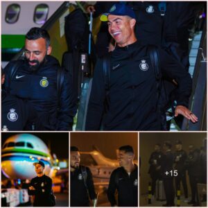 🚨 Cristiano Ronaldo Arrives in Riyadh, Shifting Inter Miami’s Luis Suarez from the Spotlight as Saudi Arabia’s Top Player.