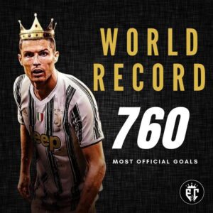 It’s been three years since Cristiano Ronaldo scored his 760th goal to become the all-time leading scorer in world football.