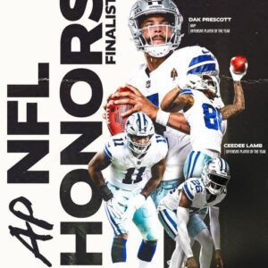 Four Cowboys named as finalists for NFL Honors