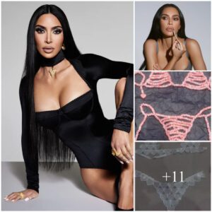 Kim Kardashian shows off raunchiest Skims line yet with bra made out of candy