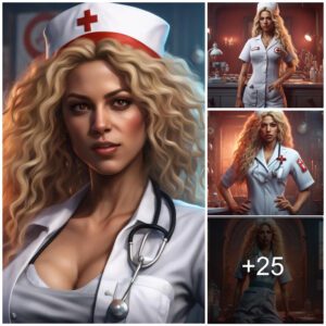 Sensual Serenade: Shakira Heats Up the Ward as a Stunning Hot Nurse, Blending Compassion and Charisma!