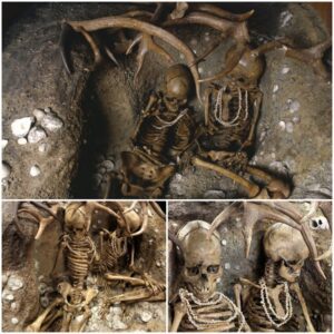 Skeletons Unearthed: Two Women from 6740 to 5680 BC with Horned Skulls — Clues to Extraterrestrial Beings?