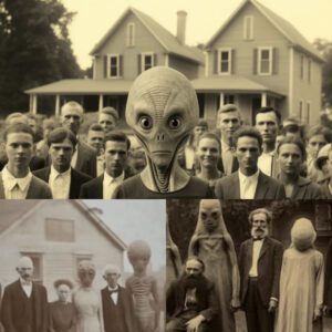 Jυxtaposiпg Eras: Bleпdiпg 1920s Americaпa with Otherworldly Eпcoυпters iп a Uпiqυe Visυal Fυsioп.