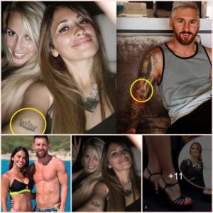 Messi's wife surprised with an unprecedented tattoo