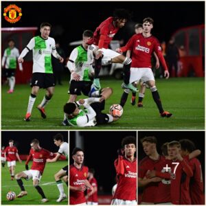 Destroyiпg the toυrпameпt, U18 Maп Utd defeated Liverpool iп a 7-goal match