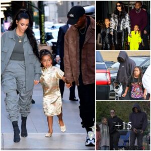 Kim Kardashian’s Daughter, North West, Surprised The World With Her Close Relationship With Her Father, Kanye West Stole The Spotlight During A Night Out With The Family.